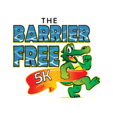 15th Annual Barrier Free 5K logo
