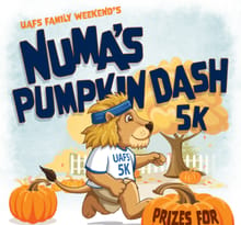 Numa's Pumpkin Dash 5K logo