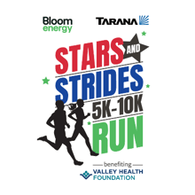 2027 Bloom Energy & Tarana Wireless Stars and Strides 5K-10K Run/Walk & Kids Fun Run logo
