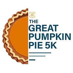 The Great Pumpkin Pie 5k Logo