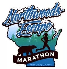 MINOCQUA NORTHWOODS ESCAPE MARATHON logo