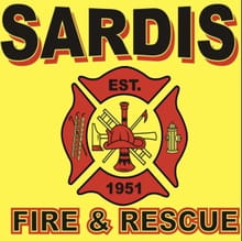 Sardis Fire and Rescue Run logo