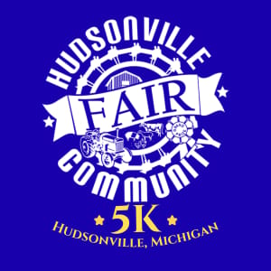 Hudsonville Community Fair 5K Logo