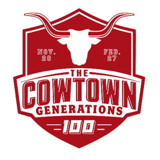 The Cowtown Generations 100 Mile Logo