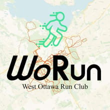 WoRun (West Ottawa Run Club) logo
