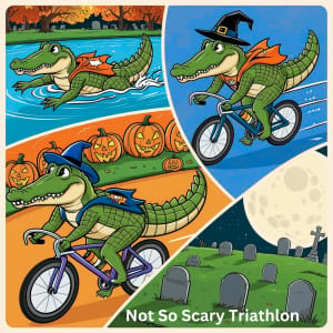 Not So Scary Triathlon Logo