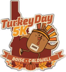 Turkey Day 5K Run/Walk - Caldwell logo