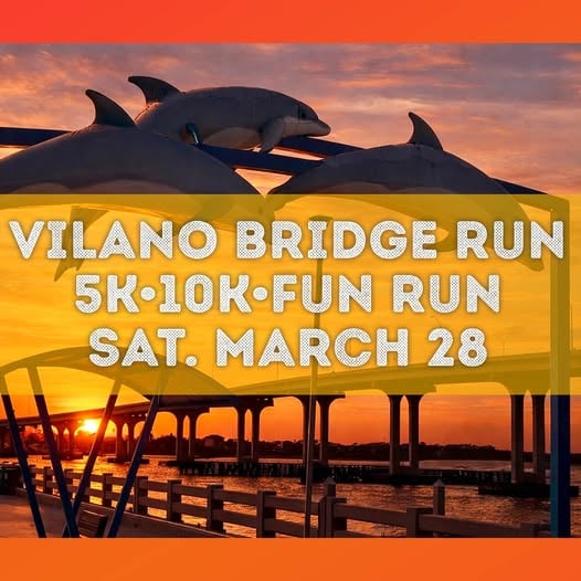 Vilano Bridge 5K & 10K Run logo