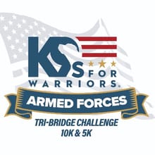 K9s For Warriors Armed Forces Tri-Bridge Challenge – 10K & 5K logo