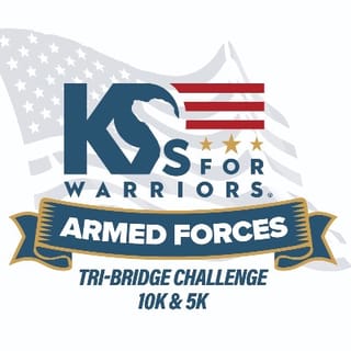 K9s For Warriors Armed Forces Tri-Bridge Challenge – 10K & 5K Logo