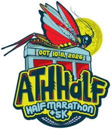 AthHalf Half Marathon and AthFest Educates 5K logo