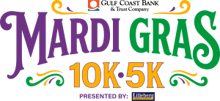 Mardi Gras 10K/5K logo