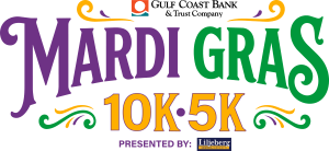 Mardi Gras 10K/5K Logo