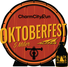 Oktoberfest 5-Miler presented by Altra logo
