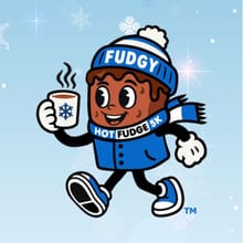 Burton Kiwanis Hot Fudge 5K Run/Walk logo