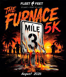 Fleet Feet 10th annual Furnace 5K Run and Kids Dash Logo