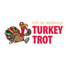 Roseville Turkey Trot 5k/10k 2026 logo