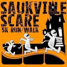 Saukville Scare Halloween Themed 5K Run/Walk logo