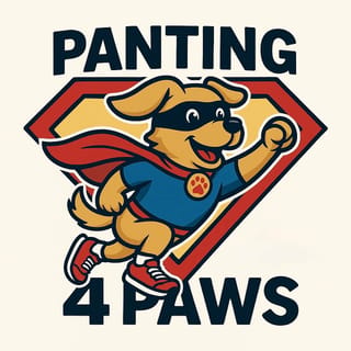 Panting Four Paws Logo