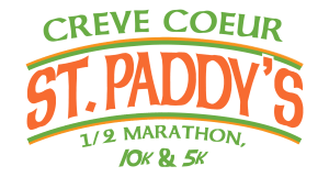 Creve Coeur St. Paddy's Half Marathon, 10K & 5K Run/Walk Logo