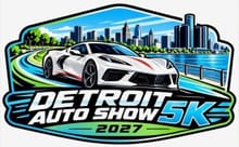 Detroit Auto Show 5K logo