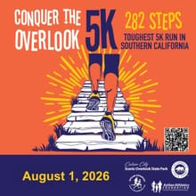 Conquer the Overlook 5K Run logo
