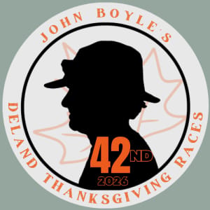 42nd Annual John Boyle Thanksgiving 10 Mile, 5k & Kids Dash Road Races Logo