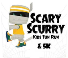 Scary Scurry Kids Fun Run & 5K logo