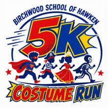 BIRCHWOOD 5k + COSTUME RUN logo