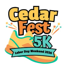 Cedar Fest 5k logo