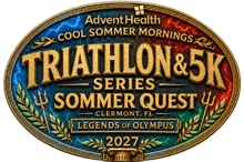 AdventHealth Cool Sommer Mornings Triathlon-Duathlon-5K Series #1 logo
