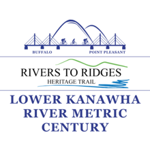 Lower Kanawha River Metric Century logo