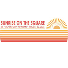 49th Annual Sunrise on the Square 5K logo