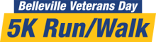 Belleville Veterans Day 5K Run / Walk logo