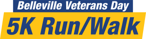 Belleville Veterans Day 5K Run / Walk Logo