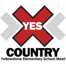 Yellowstone Elementary School Cross Country Meet - One Mile Race logo