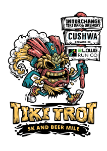 Tiki Trot 5k, Beer Mile & Taco Mile logo
