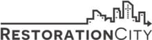 RestorationCity's Run 2 Restore logo