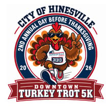 City of Hinesville Day Before Thanksgiving Turkey Trot 5K logo