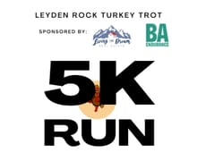 Leyden Rock Turkey Trot 5K logo