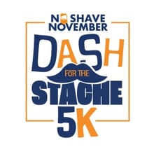 Dash For The Stache 5k logo