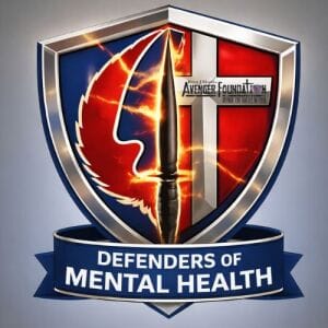 5th Annual 910; Brett J Morris Avenger Foundation Defenders of Mental Health 5K Logo