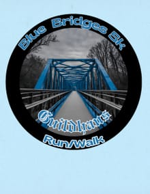 Blue Bridges 5K logo