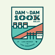 Dam to Dam 100k Relay logo