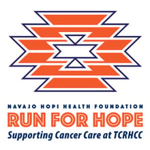+ Navajo Hopi Health Foundation + Run for Hope logo