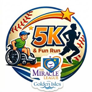 Miracle League of the Golden Isles 5k Logo