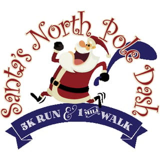 Santa's North Pole Dash Logo