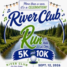 River Club Run (& Hole in One!) logo