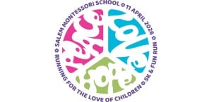 SMS Peace, Love, & Hope Run Logo