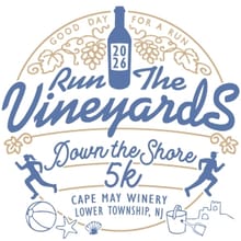 Run the Vineyards - Down the Shore 5K logo